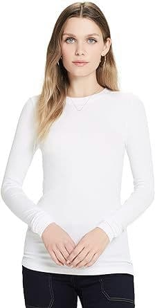 Goldie Lewinter Women's Ribbed Long Sleeve Tee