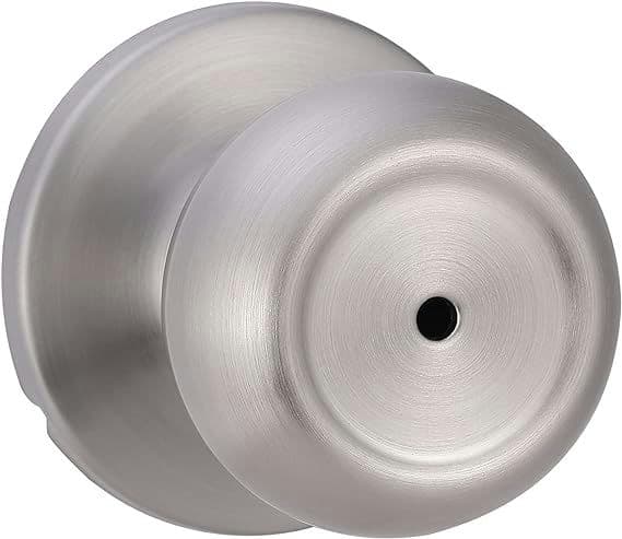 Amazon Basics Bedroom/Bathroom Door Knob With Lock