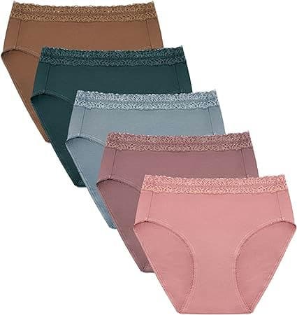 Kindred Bravely High Waist Postpartum Underwear & C-Section Recovery Maternity Panties 5 Pack