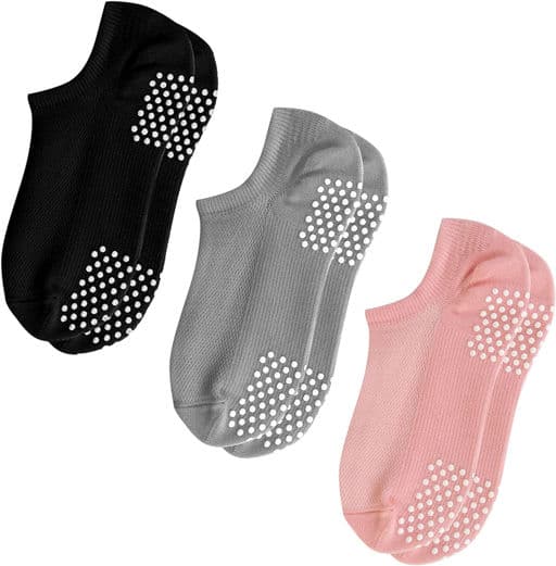 COZYOFFI Non Slip Yoga Socks Pilates Socks with Grips