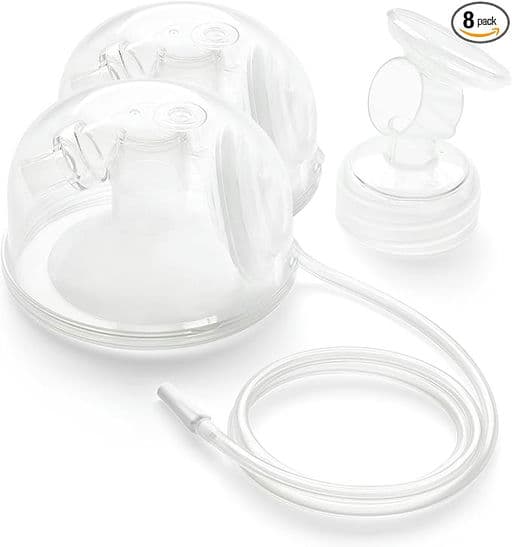 CaraCups Wearable Milk Collection - Compatible with Spectra Breast Pumps