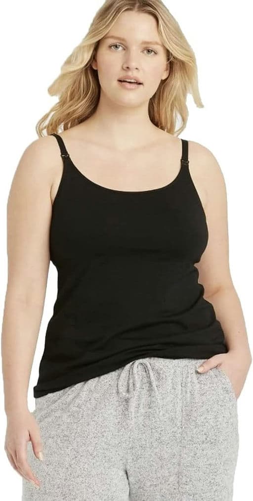 Auden Women's Nursing Cami - (Black, XSmall)
