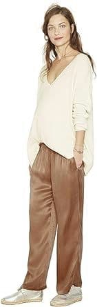Hatch Maternity Womens The Maissa Pant - Desert