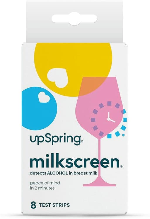 Upspring Milkscreen Test Strips to Detect Alcohol in Breast Milk