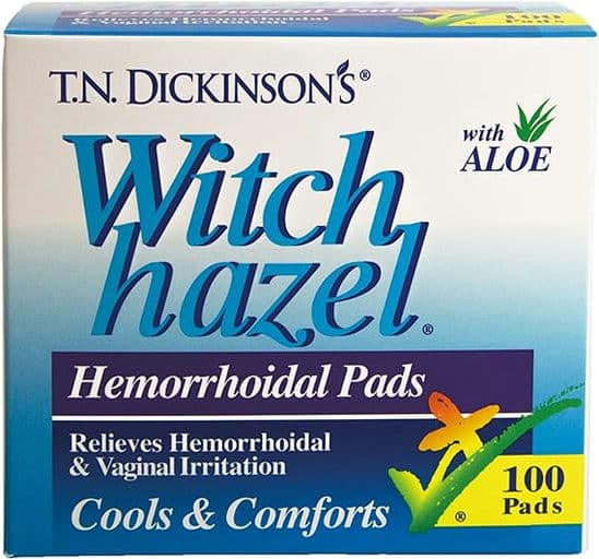 T.N. Dickinson's Hemorrhoidal Pads, Witch Hazel with Aloe