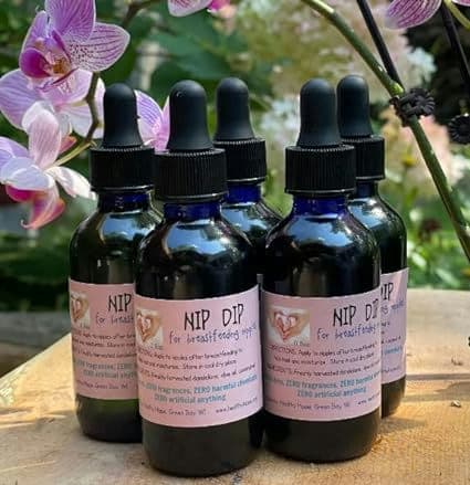 Nip Dip, Natural, Lanolin-Free Breastfeeding Nipple Oil