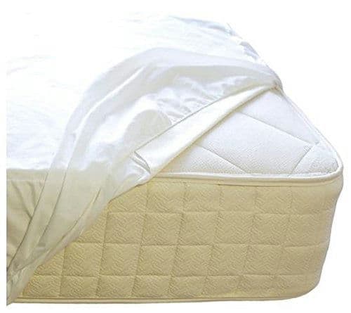 Organic Waterproof Mattress Protector Pad - Washable & Reusable Fitted Stretch Knit Mattress Cover