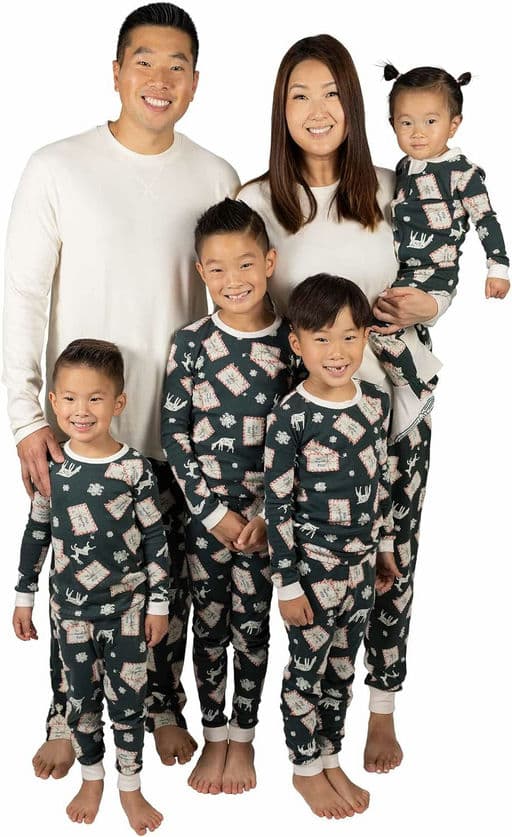 Burt's Bees Baby Baby Girls' Family Jammies Matching Holiday Organic Cotton Pajamas