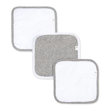 Burt's Bees Baby Washcloths, Absorbent Knit Terry