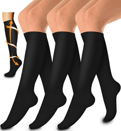 Laite Hebe 3 Pack Medical Compression Sock