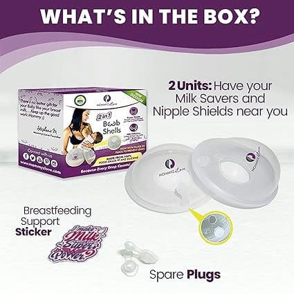 Breast Shell & Milk Catcher for Breastfeeding Relief