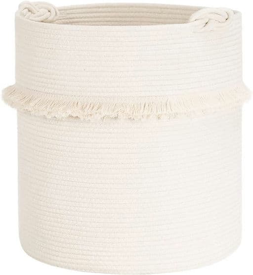 Extra Large Woven Storage Baskets – 17'' x 16''