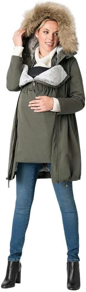 Seraphine Womens Casual Parka Maternity Coat