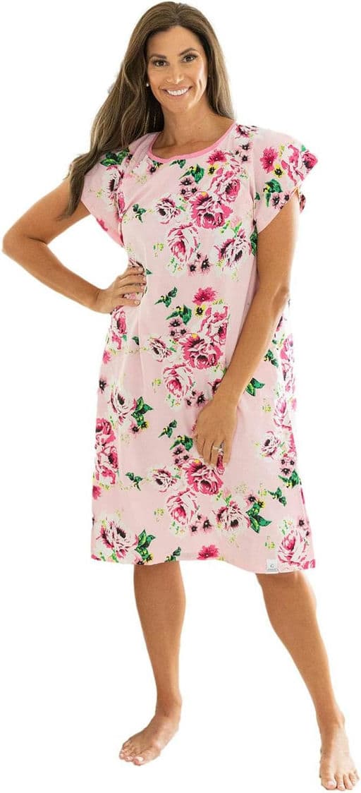 Gownies - Designer Hospital Patient Gown, 100% Cotton, Hospital Stay