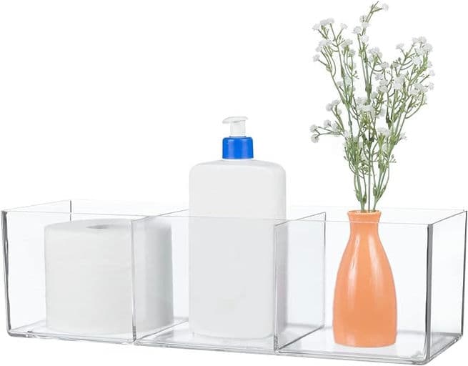 Clear Acrylic Kitchen Table Counter Organizer