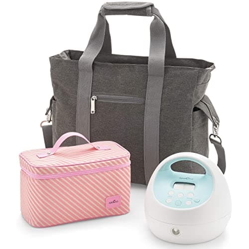 Spectra - S1 Plus Electric Breast Milk Pump with Tote Bag, Breast Milk Bottles and Cooler