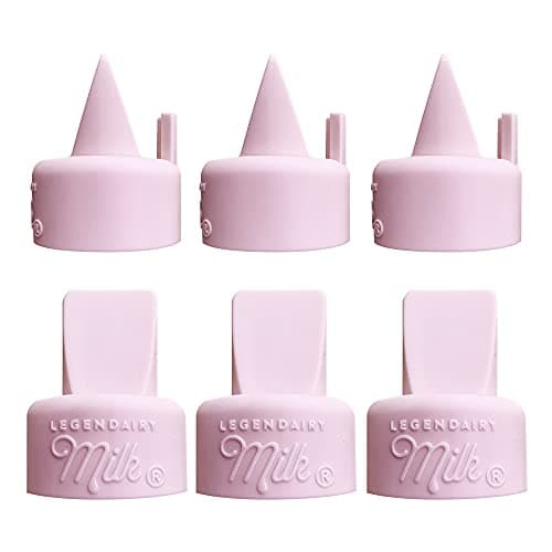 Legendairy Milk Duckbill Valves with Pull Tab - Compatible with Spectra