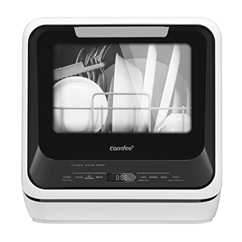 COMFEE' Portable Mini Countertop Dishwasher