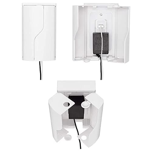 Twin Door Baby Safety Outlet Cover Box for Babyproofing Outlets