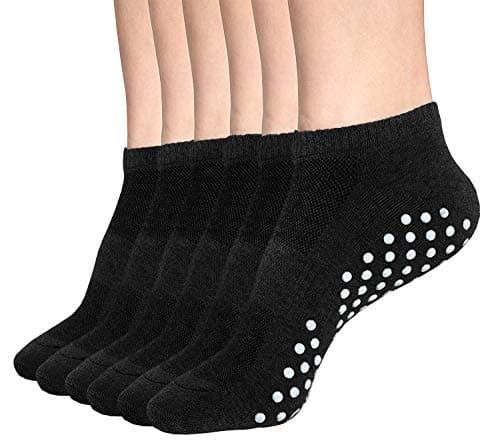 DIBAOLONG Womens & Mens Low Cut Grip Socks