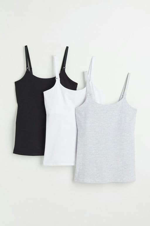 H & M Nursing Tank Tops - 3 pack