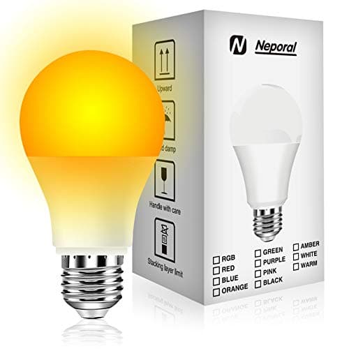 Neporal Amber Light Bulbs