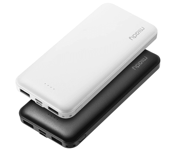 Miady 2-Pack 10000mAh Dual USB Portable Charger