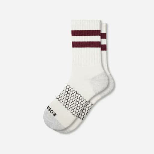 Bombas Women's Vintage Stripes Half Calf Socks