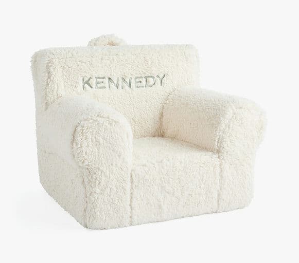My First Anywhere Chair®, Cream Sherpa Slipcover
