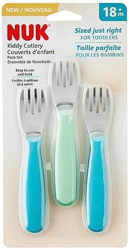 NUK Kiddy Cutlery Forks, 3 Pack