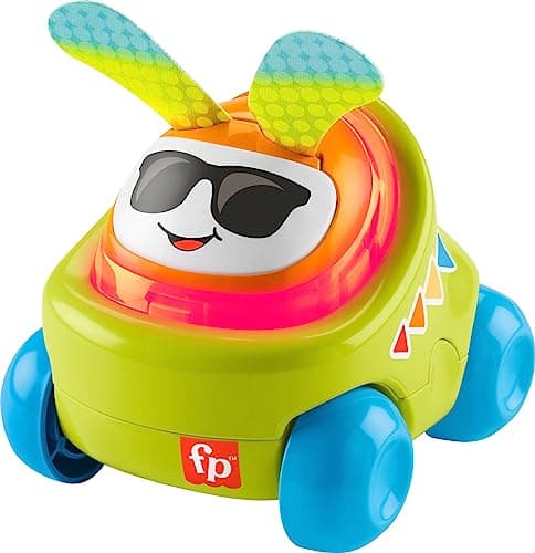 Fisher-Price DJ Buggy Baby Toy Car with Lights Music Sounds and Learning Songs