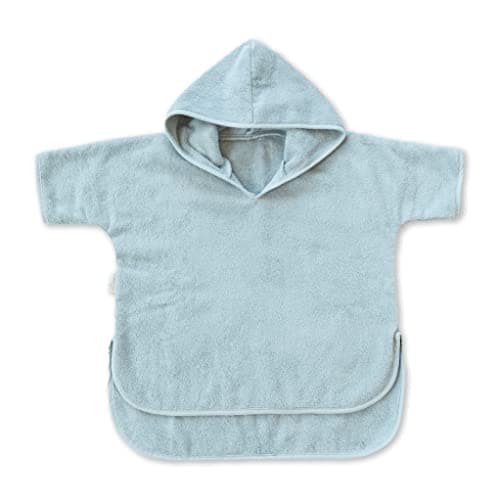Natemia Organic Hooded Poncho Towel for Toddlers and Kids