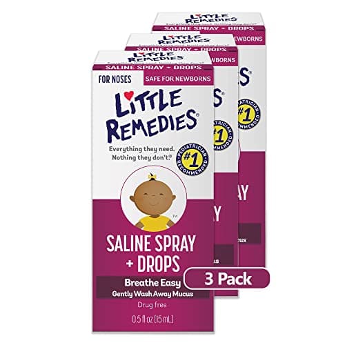 Little Remedies Saline Spray and Drops