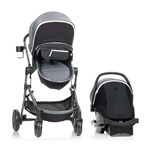 Evenflo Pivot Vizor Modular Reversible Stroller Travel System