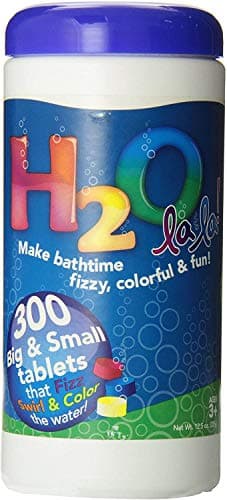 Color My Bath H2O La La Color Changing Bath Tablets