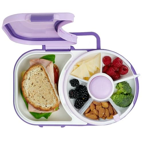 GoBe Kids Lunchbox with Detachable Snack Spinner