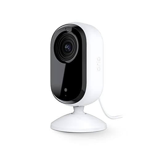 Arlo Essential Indoor 2K Security Camera (2nd Generation) – Home Security, Baby Monitor, Pet Camera