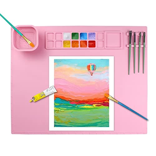 Queceuy Silicone Painting Mat