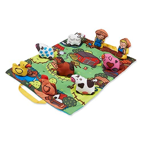 Take-Along Farm Baby and Toddler Play Mat