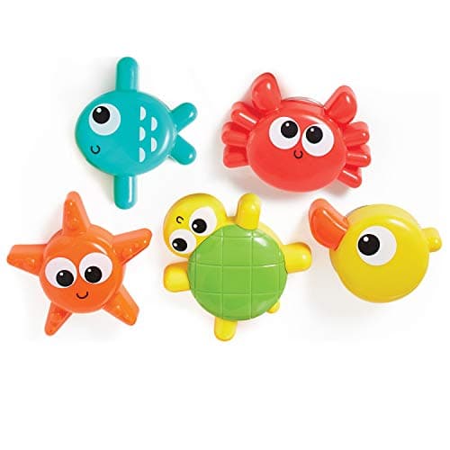 Kidoozie Spin 'n Play Sea Friends, Bathtub Toys