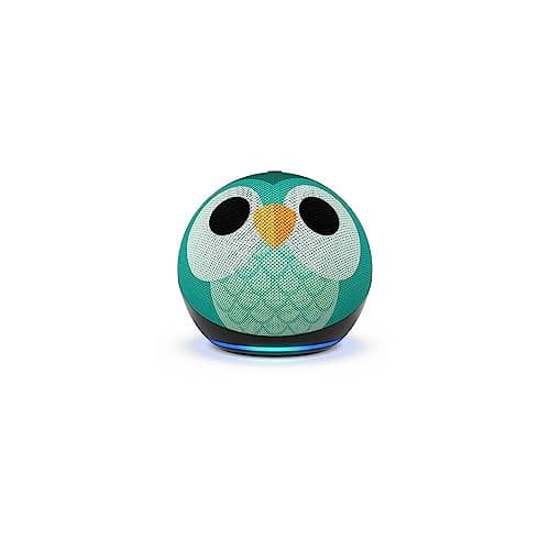 Echo Dot (5th Gen, 2022 release) Kids | Designed for kids, with parental controls