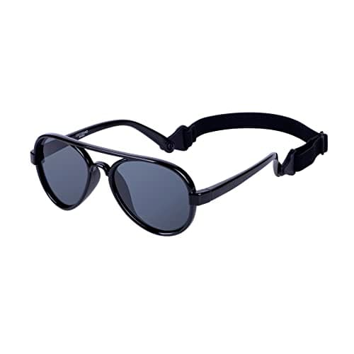 COCOSAND Baby Sunglasses with Strap Classic Aviator Style UV400 Protection