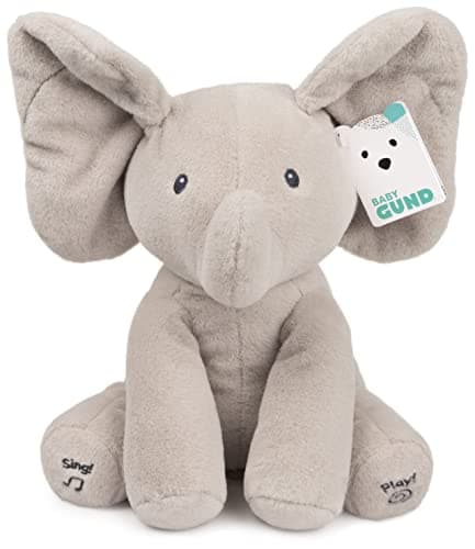 GUND Baby Animated Flappy The Elephant Plush