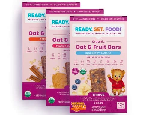 Ready, Set, Food! Organic Oat & Fruit Bars