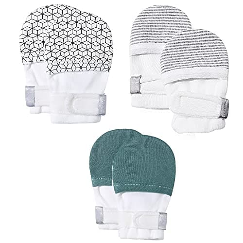 HAPIU Baby No Scratch Mittens Stay On