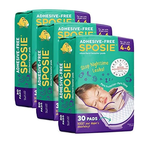 The Original Overnight Diaper Leak Stopper, Sposie Booster Pads