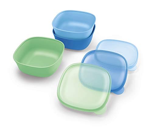 NUK Stacking Bowl and Lid, Assorted Colors