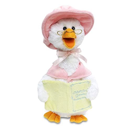Cuddle Barn Mother Goose Animated Talking Musical Plush Toy
