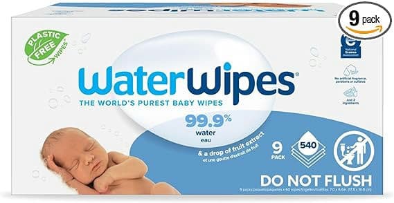 WaterWipes Plastic-Free Original-baby Wipes