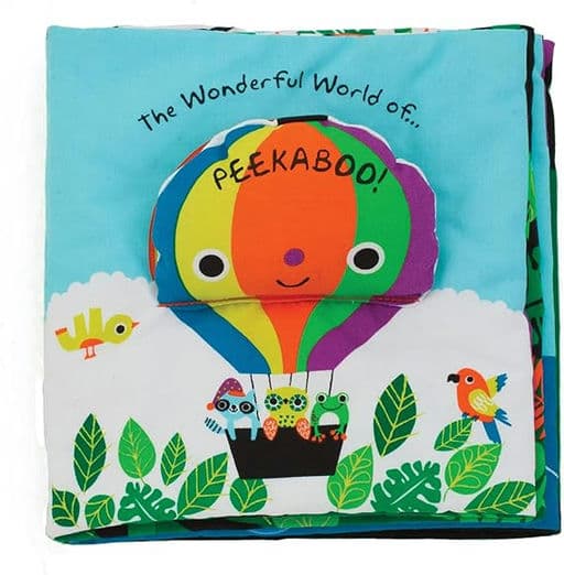 Melissa & Doug Soft Activity Baby Book - The Wonderful World of Peekaboo!